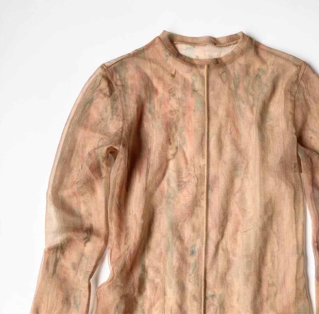 新品mame Marble マーブルプリント