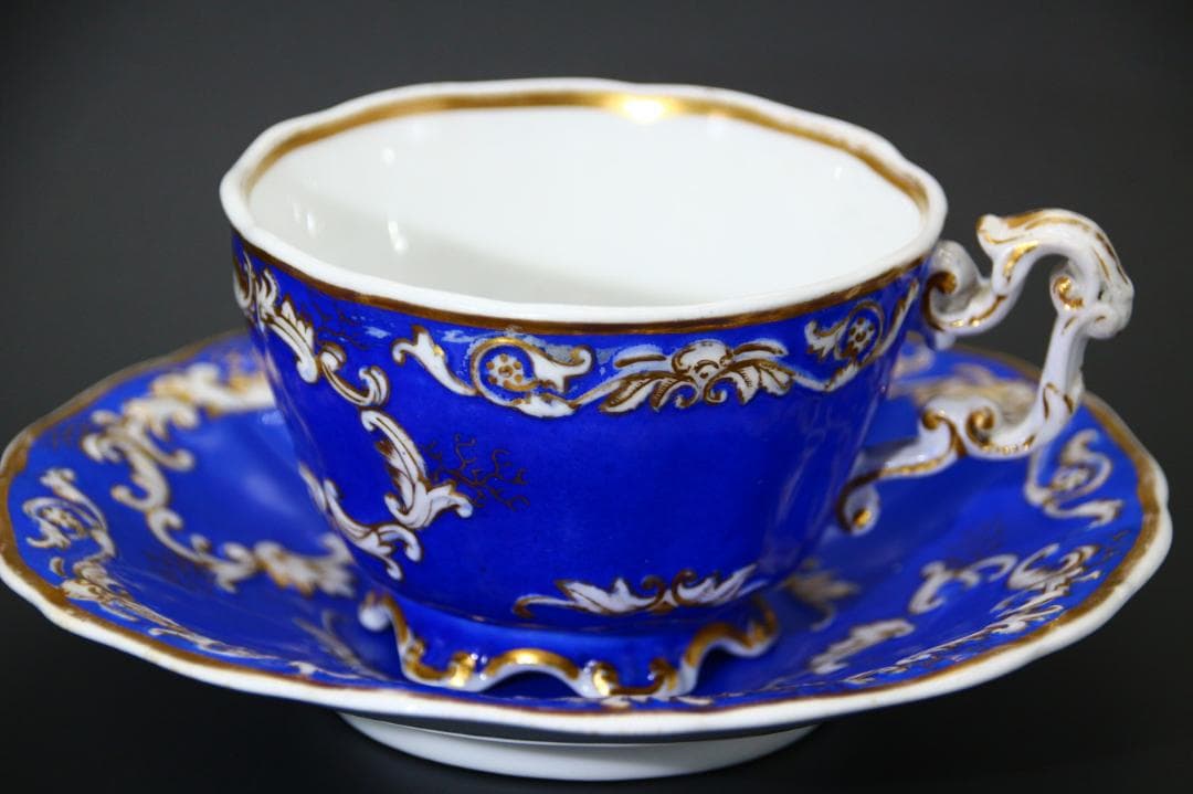 一点もの 芸術 1833年 英国 スポード コープランド カップ&ソーサー