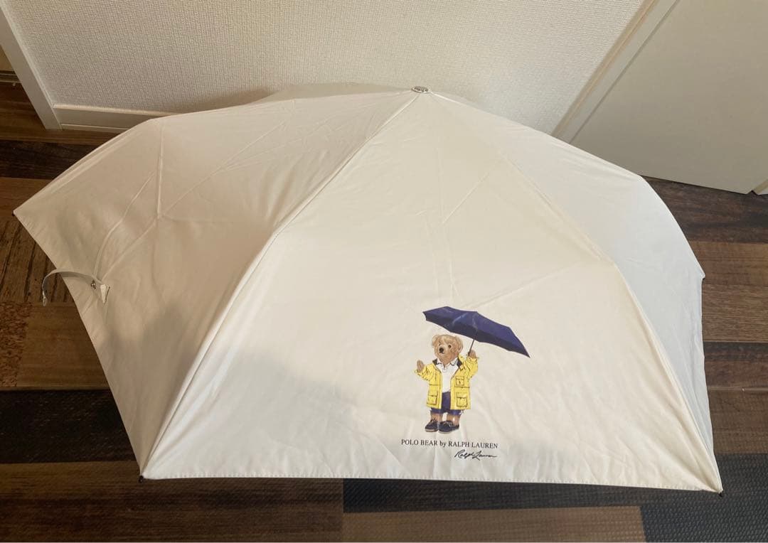 POLO RALPH LAUREN 晴雨兼用1級遮光　UV ポロベア　大型収納袋