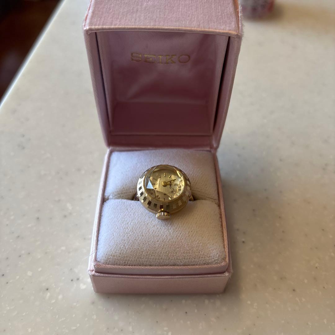 昭和レトロ/アンティーク　SEIKOリング時計