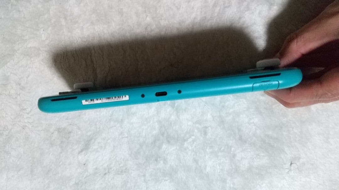 NintendoSwitchLiteターコイズ肉球キャップ付き動作品極良品おまけ