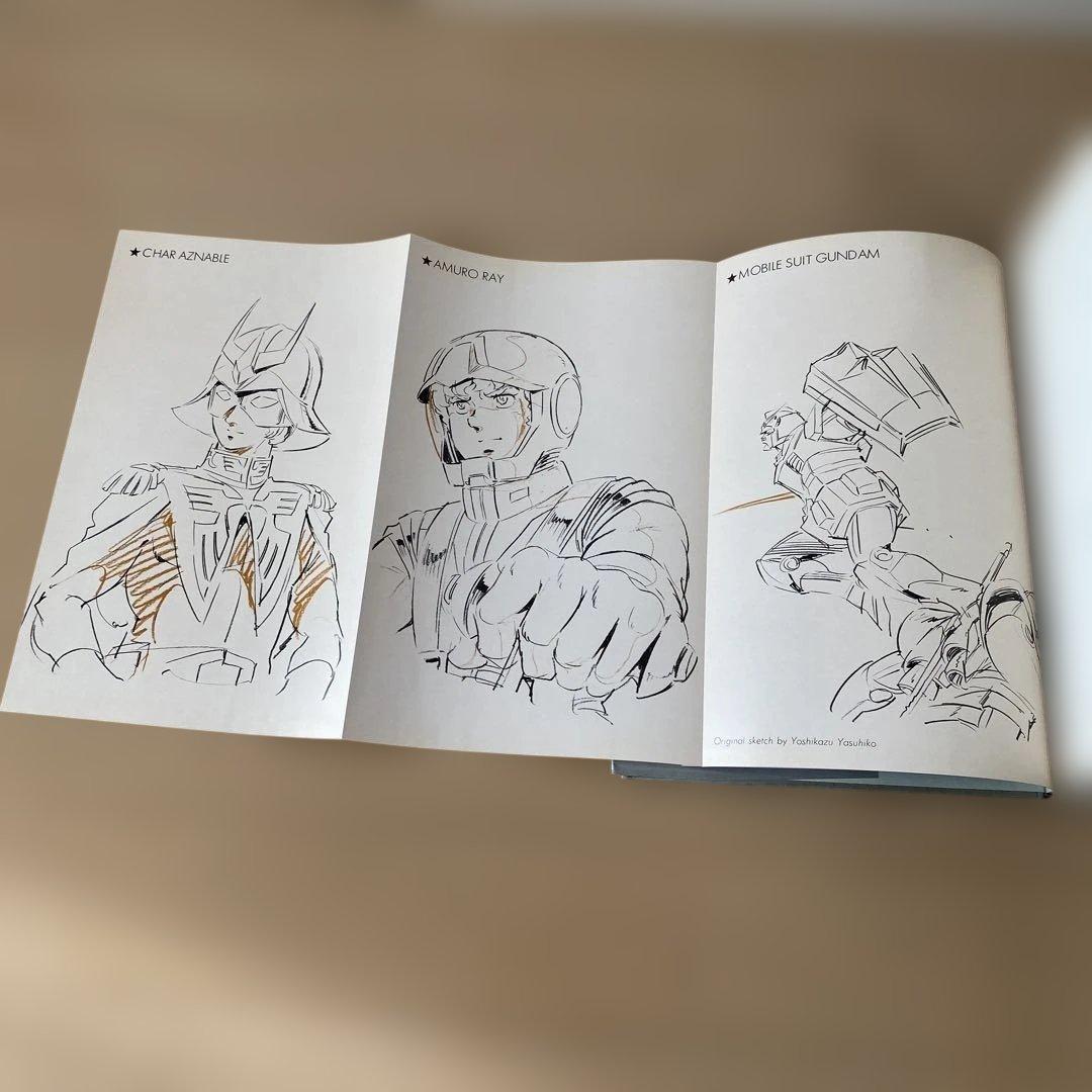 機動戦士ガンダム 記録全集 全5巻セット&DMチラシ