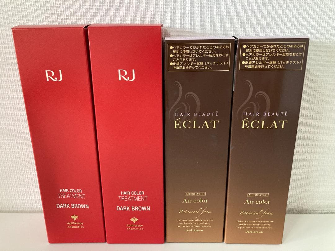 【新品】山田養蜂場とFUTURE LABO、白髪染めヘアカラートリートメント4本