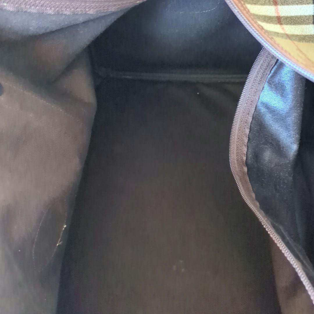 BURBERRY ノバチェック 横幅55cm大容量ボストンバッグ イタリア製