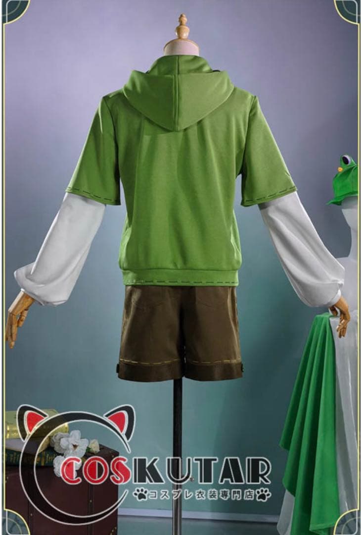 【コスプレ衣装】第五人格/火災調査員　靴ウィッグ付きフルセット