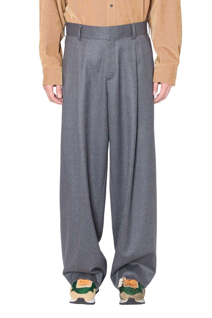 【美品】kolor（カラー）25AWワイドウールスラックス