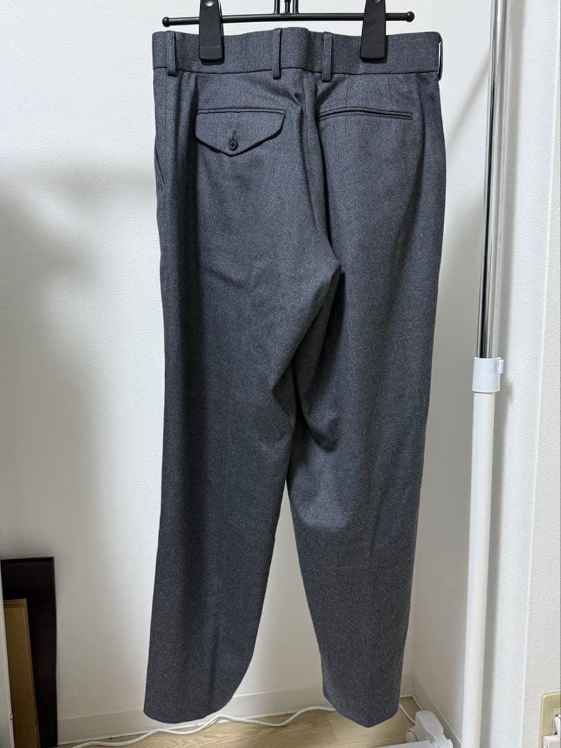 【美品】kolor（カラー）25AWワイドウールスラックス