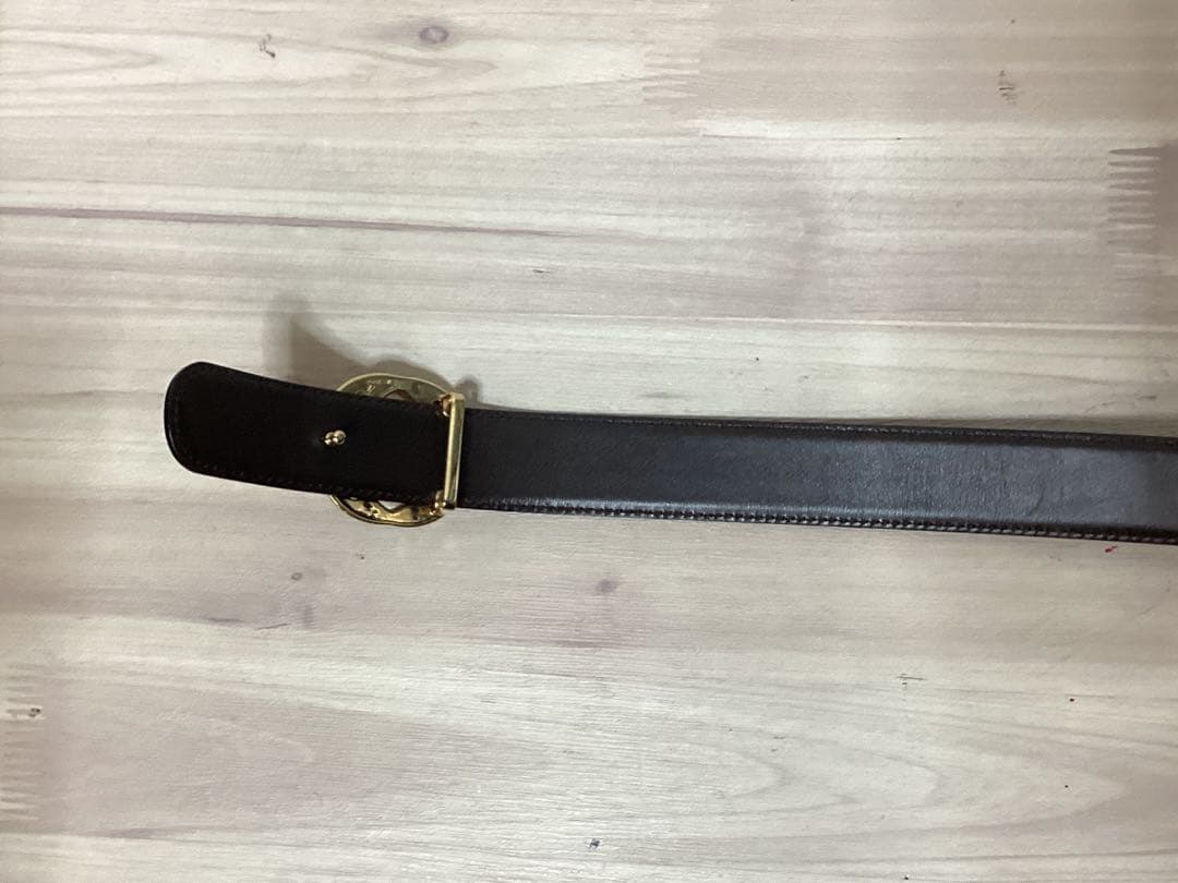 最終値下げ　美品　グッチ　レザーベルト　①