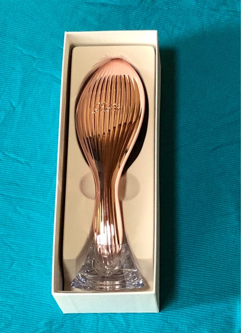 とむ リファエールブラシレイ（ローズゴールド外箱有専用置台ガラス付　お洒落