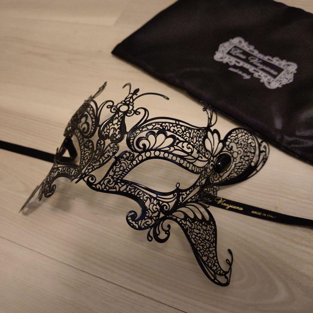 イタリア製ヴェネチアンマスク 真鍮製