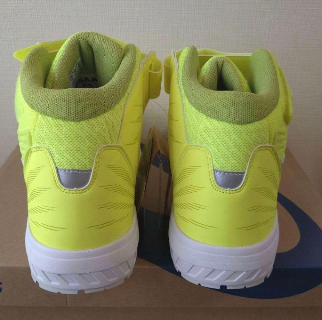 アシックス 安全靴 ウィンジョブ CP120 限定色イエロー×ホワイト 26cm