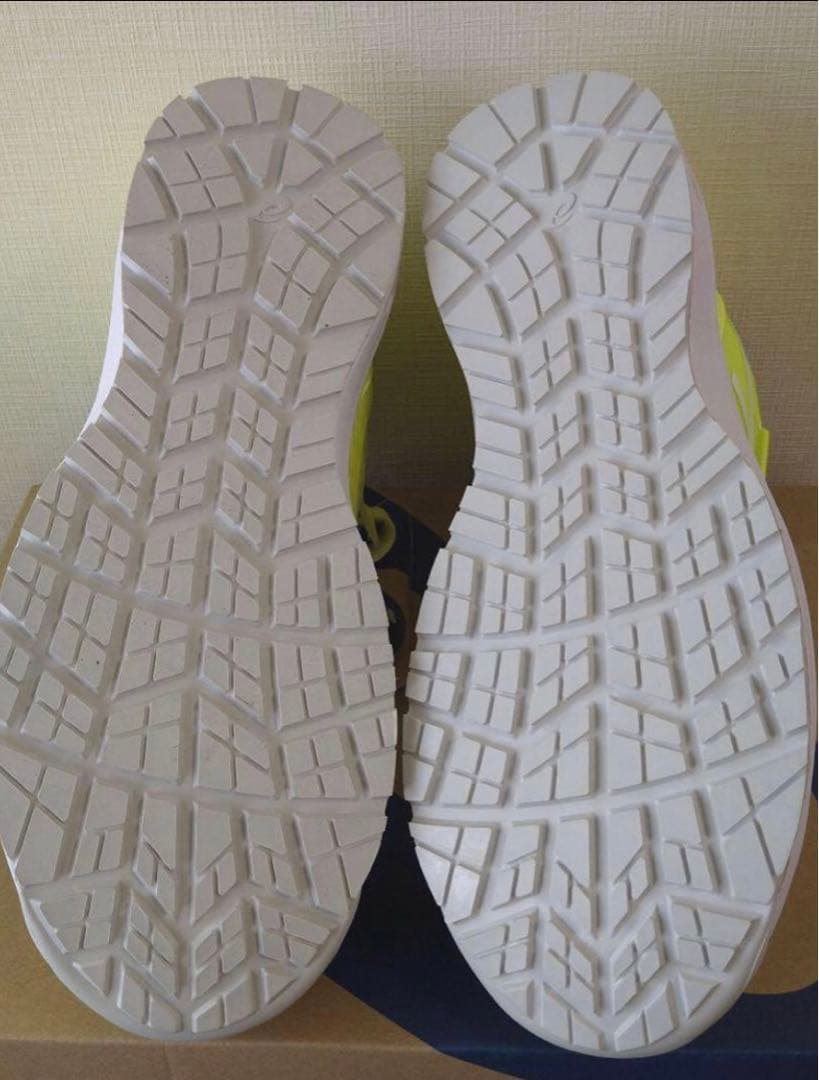 アシックス 安全靴 ウィンジョブ CP120 限定色イエロー×ホワイト 26cm