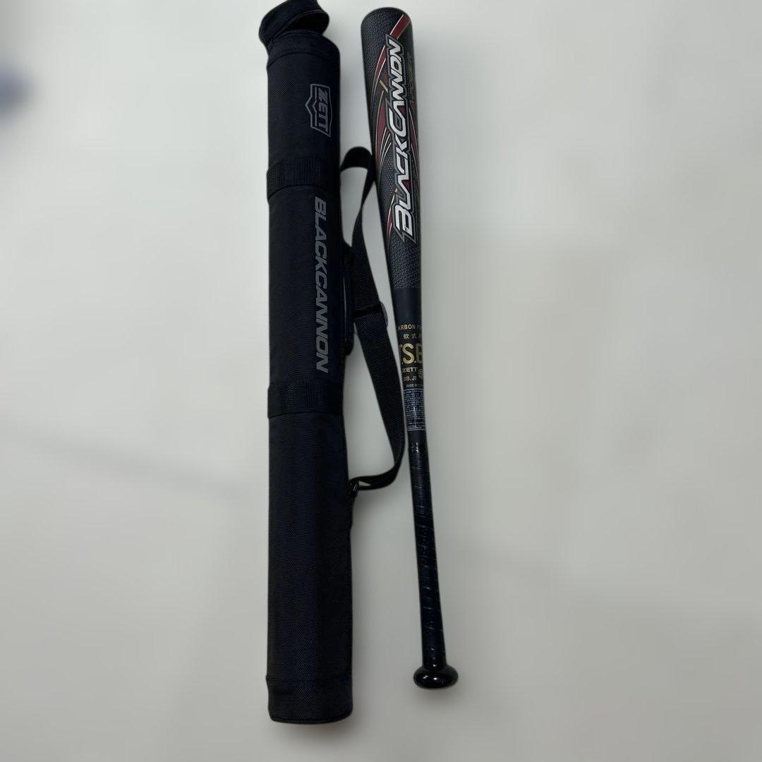 BLACK CANNON 軟式バット バットケース付き