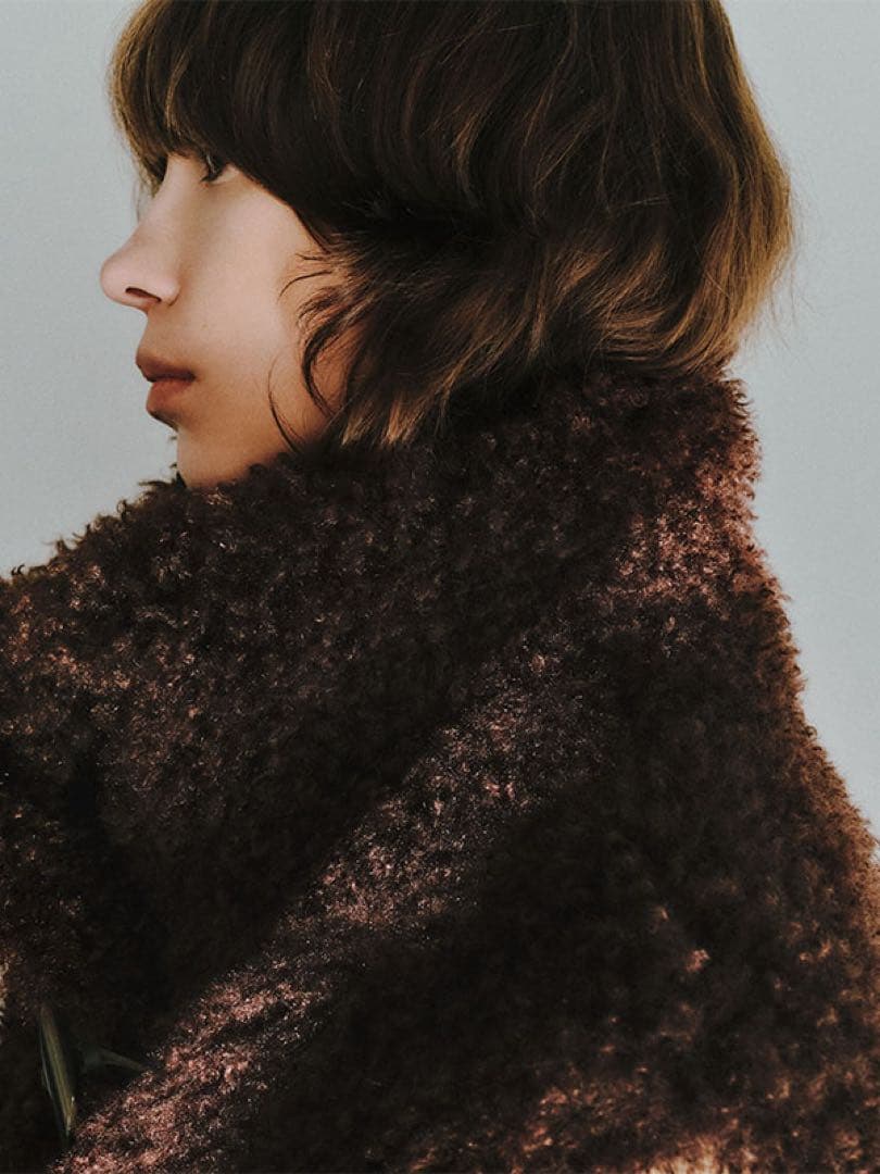 限定値下げ ETRE TOKYO SANTE クリンプフェイクファーベスト 新品