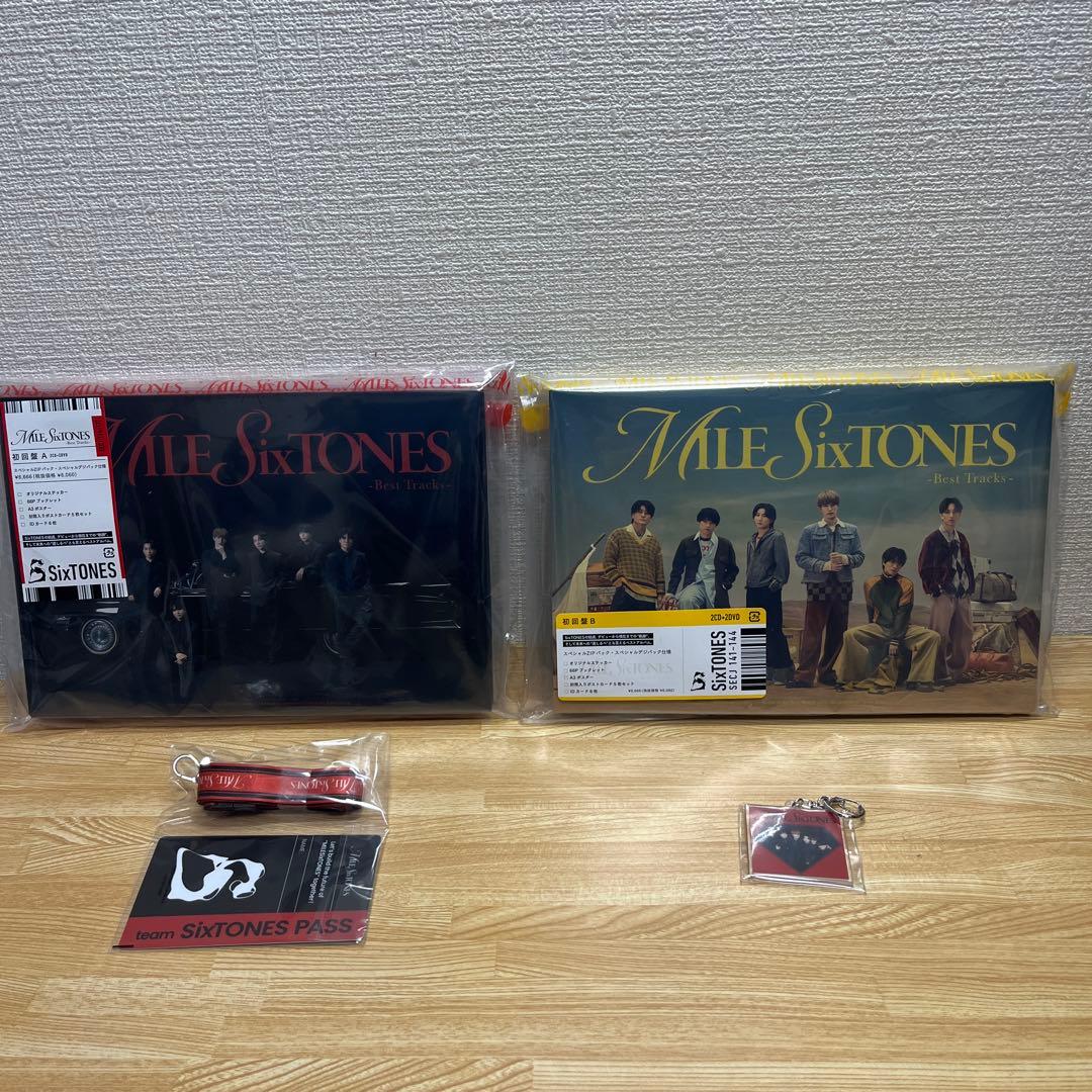 SixTONES MileSixTONES 初回盤A&初回盤Bセット(DVD版)