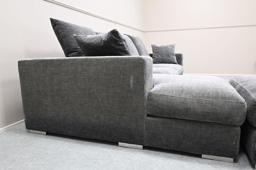 【美品】BoConcept ボーコンセプト Cenova セノーバ カウチソファ