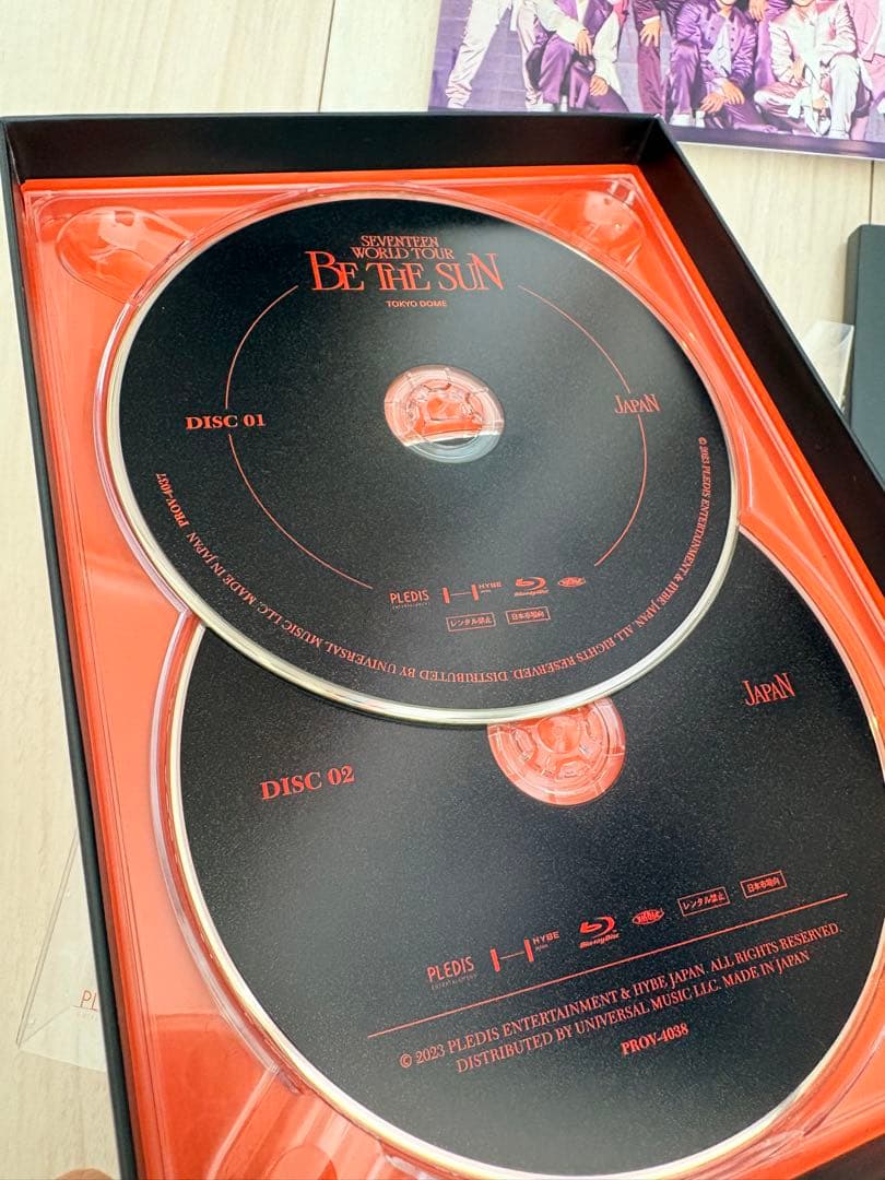 SEVENTEEN BE THE SUN TO JAPAN ブルーレイ セブチ