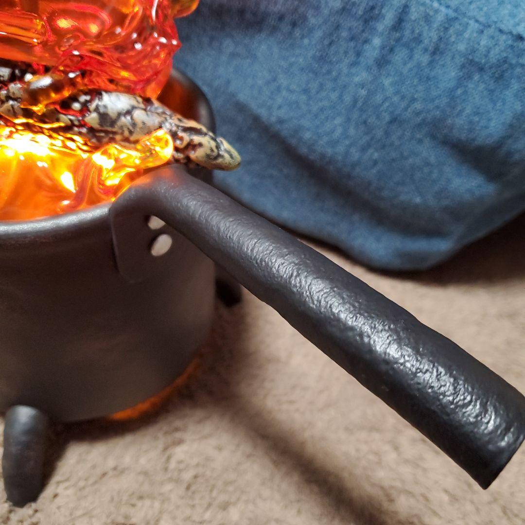 神隠 ジブリ ハウルの動く城 カルシファー フィギュア LEDライト付き