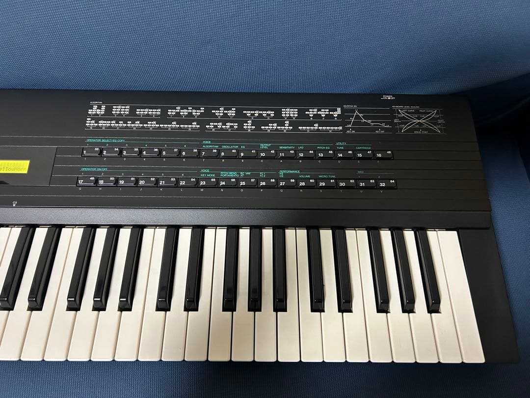 【動作確認済】YAMAHA DX7s シンセサイザー キーボード ヤマハ