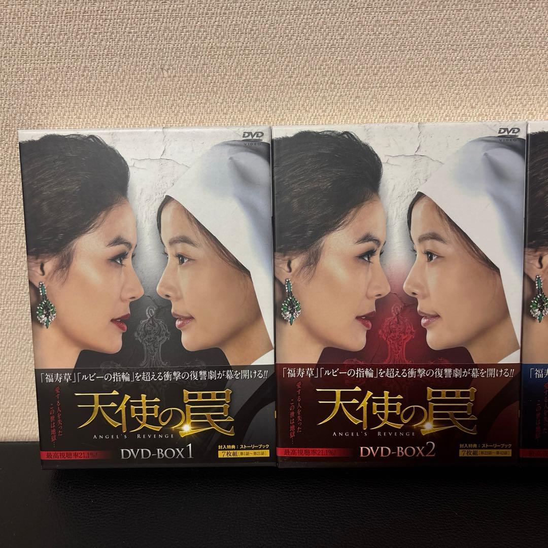 美品　天使の罠　DVD BOXセット 全5巻　ユン・ソイ　クォン・ユル
