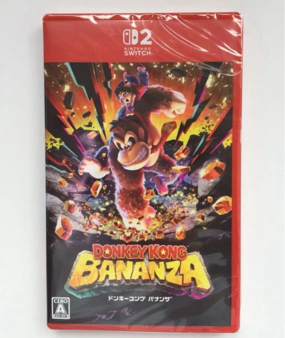 【新品未開封】ドンキーコング バナンザ switch2