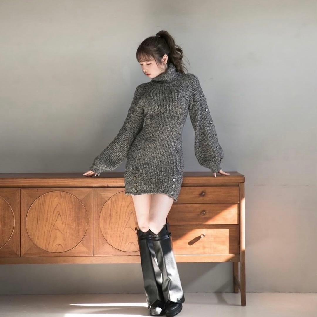 ANDMARY ニットワンピース