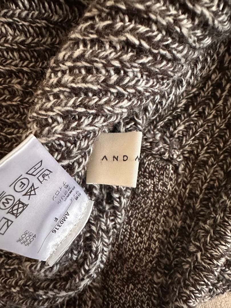 ANDMARY ニットワンピース