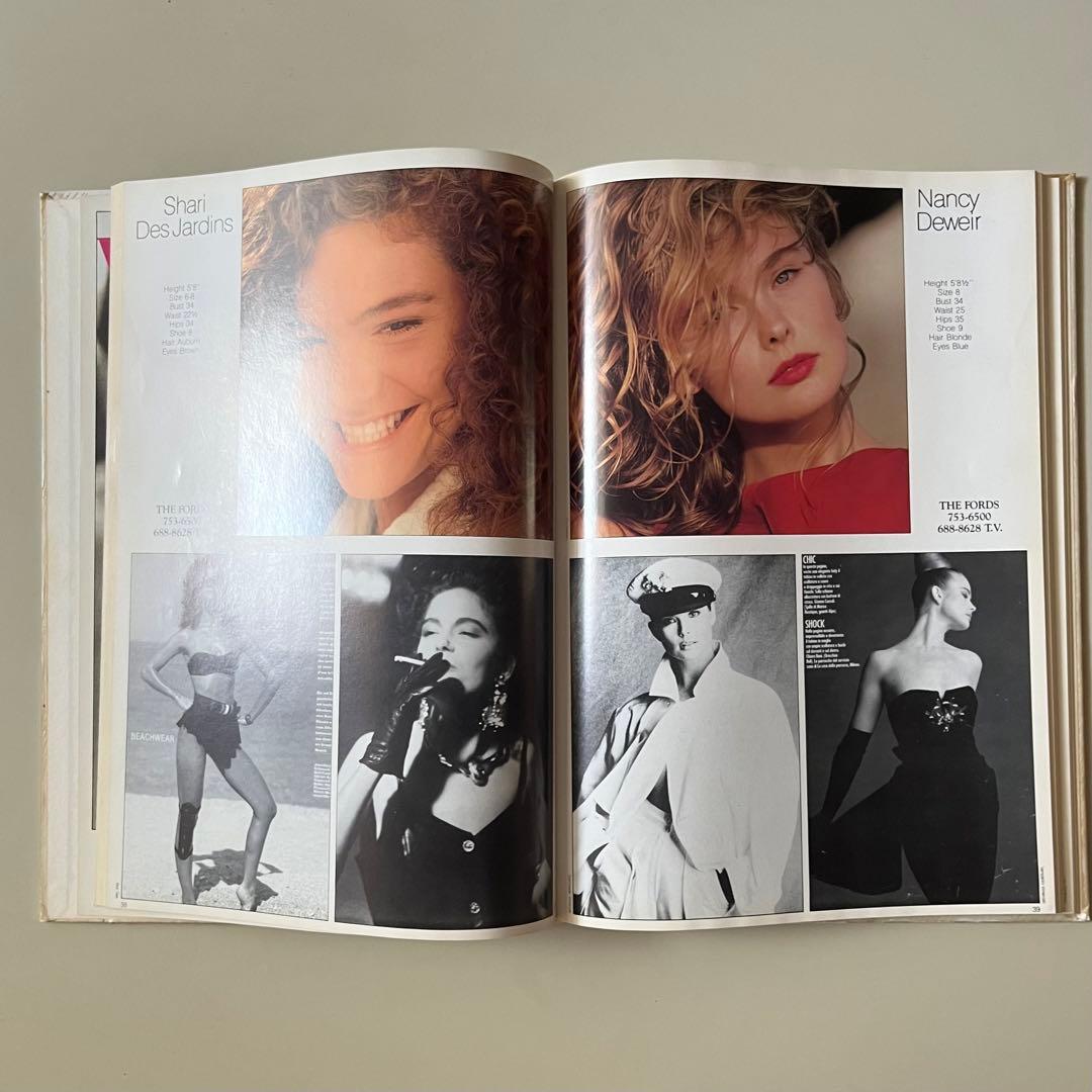 レア　フォード モデルエージェンシー ブック 40th Ann '87-88