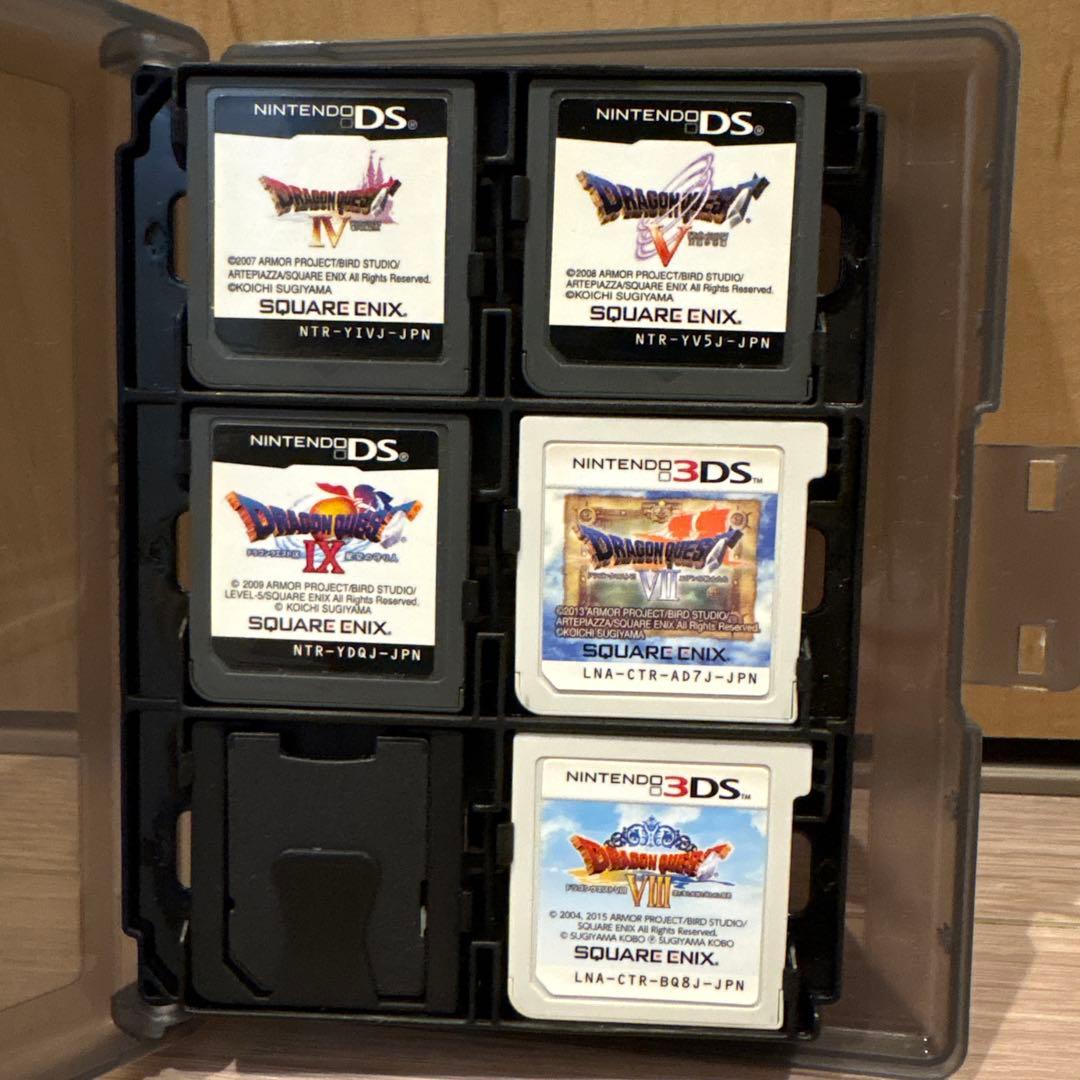 ドラゴンクエスト IV、Ⅴ、Ⅶ、Ⅷ、Ⅸ