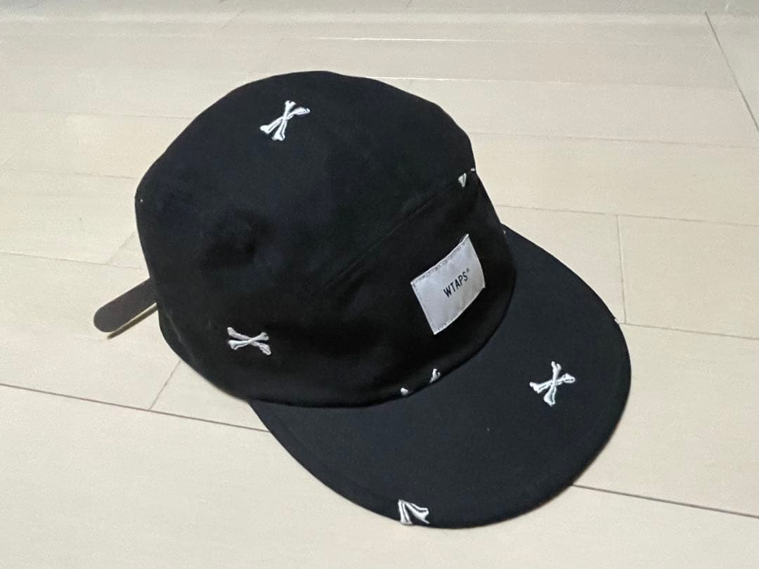 WTAPS T-5 CAP CROSS BONE BLACK クロスボーン　黒