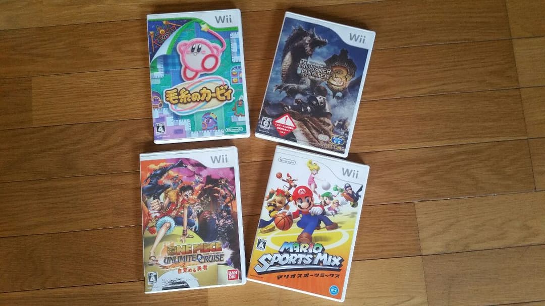 値下げしました！Wiiとその他ゲームカセット