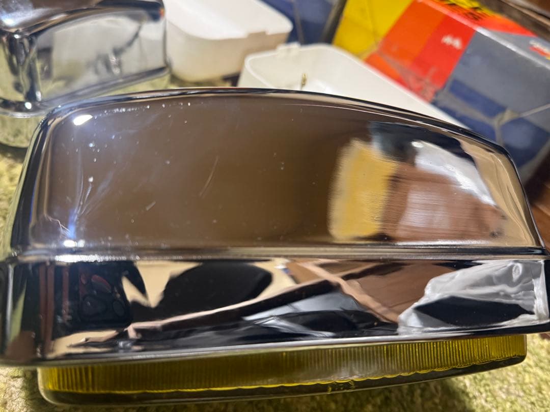 USDM ディック　シーペック フォグ フォグランプ カバー　 イエロー当時物