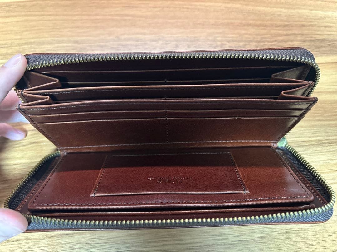 SLOW　herbie - round long wallet -