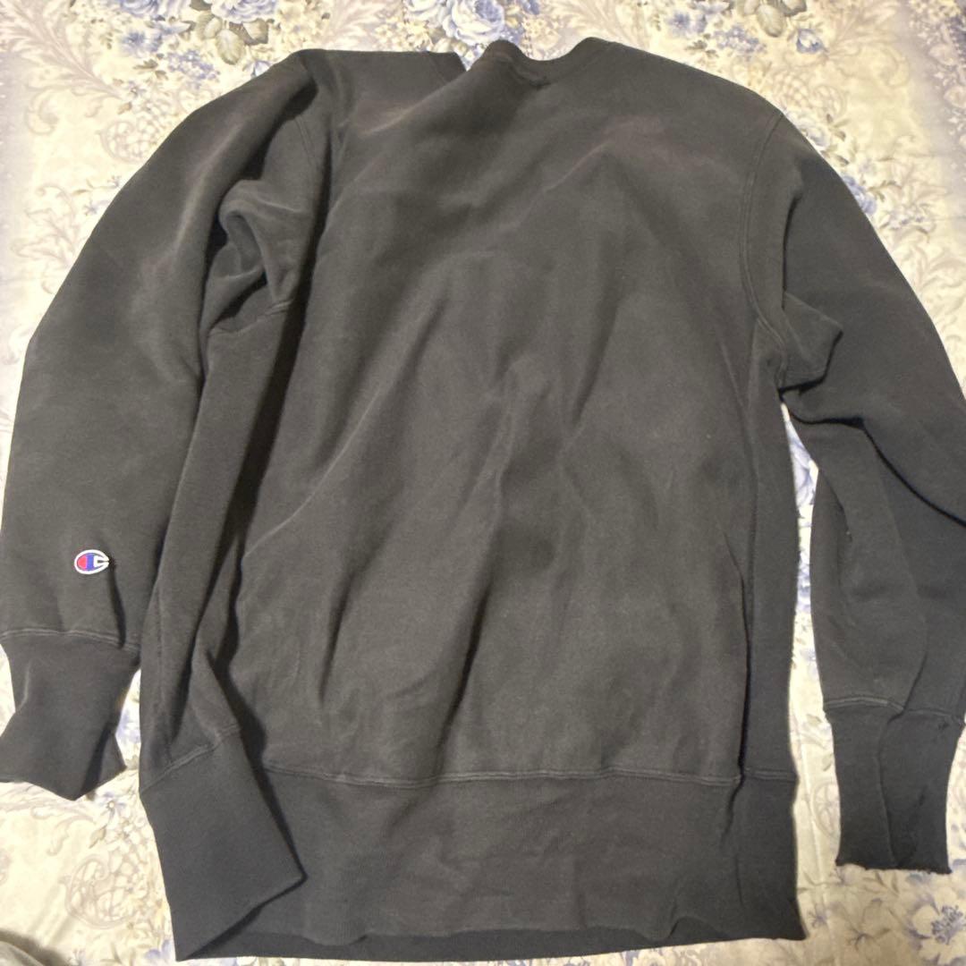 90s チャンピオン　リバースウィーブ目無しBLACK