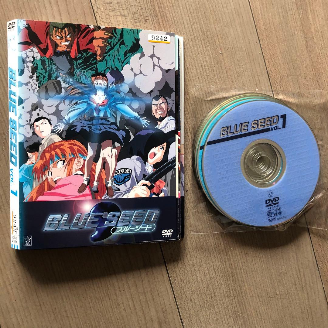 BLUE SEED ブルーシード　DVD 全7巻セット