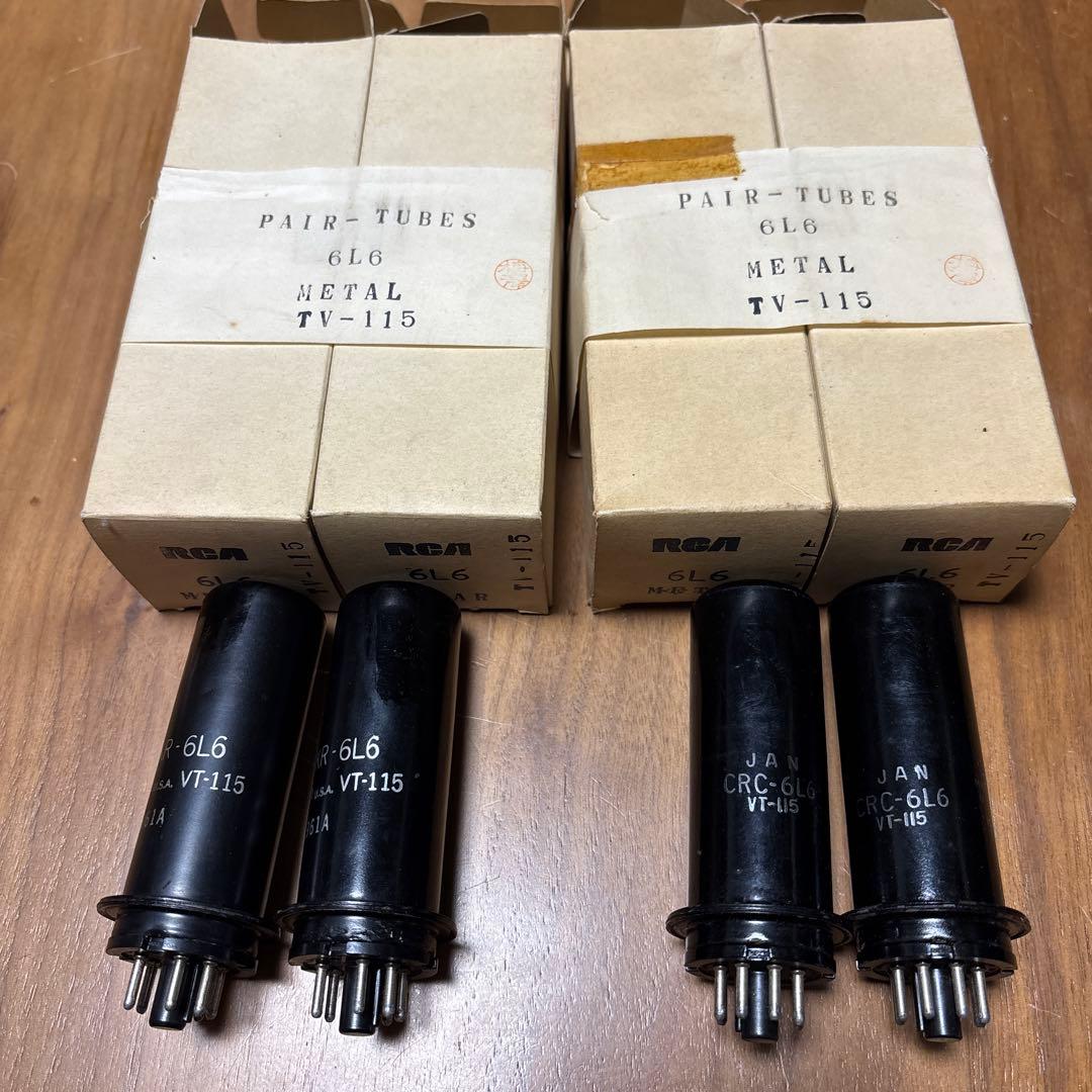 6L6 l TV-115 真空管　ペア
