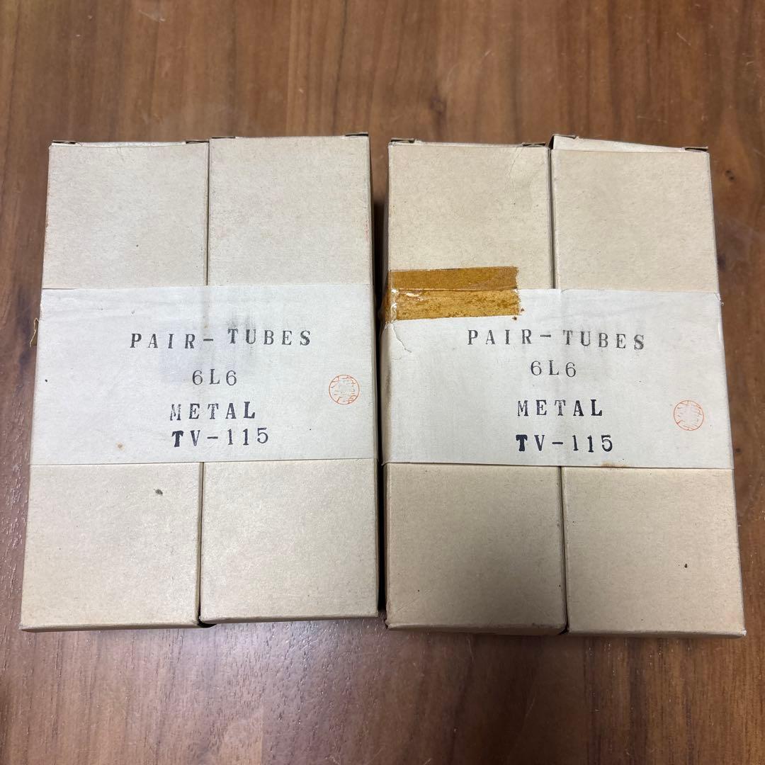 6L6 l TV-115 真空管　ペア