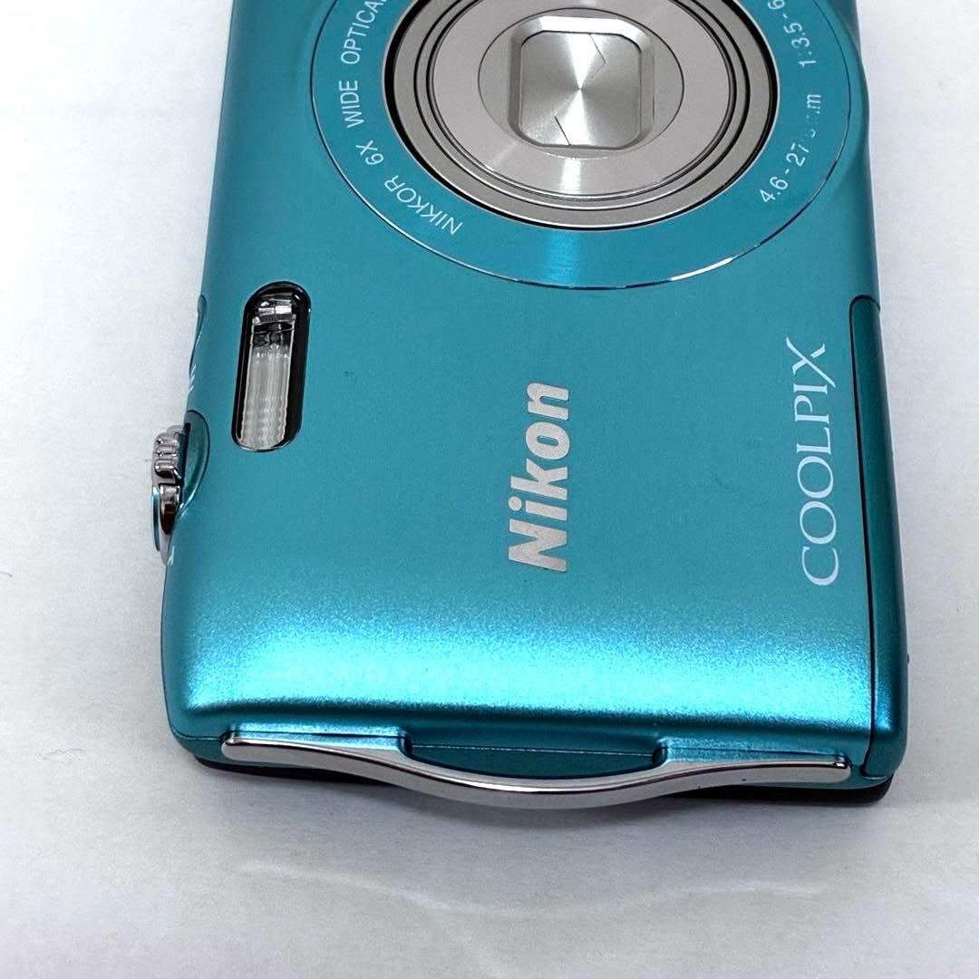 Nikon ニコン COOLPIX S3300 ブルー デジカメ