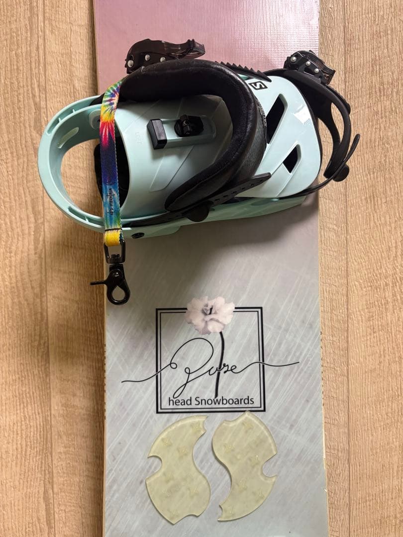 HEAD スノーボード PURE & SALOMONビンディングセット