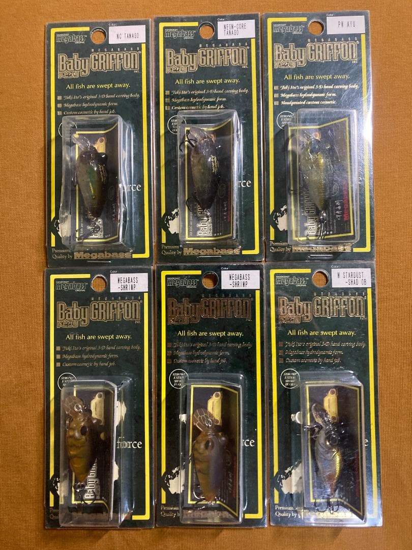 激レア★早い者勝ち★メガバス ベビーグリフォン ベビグリ 6点セット
