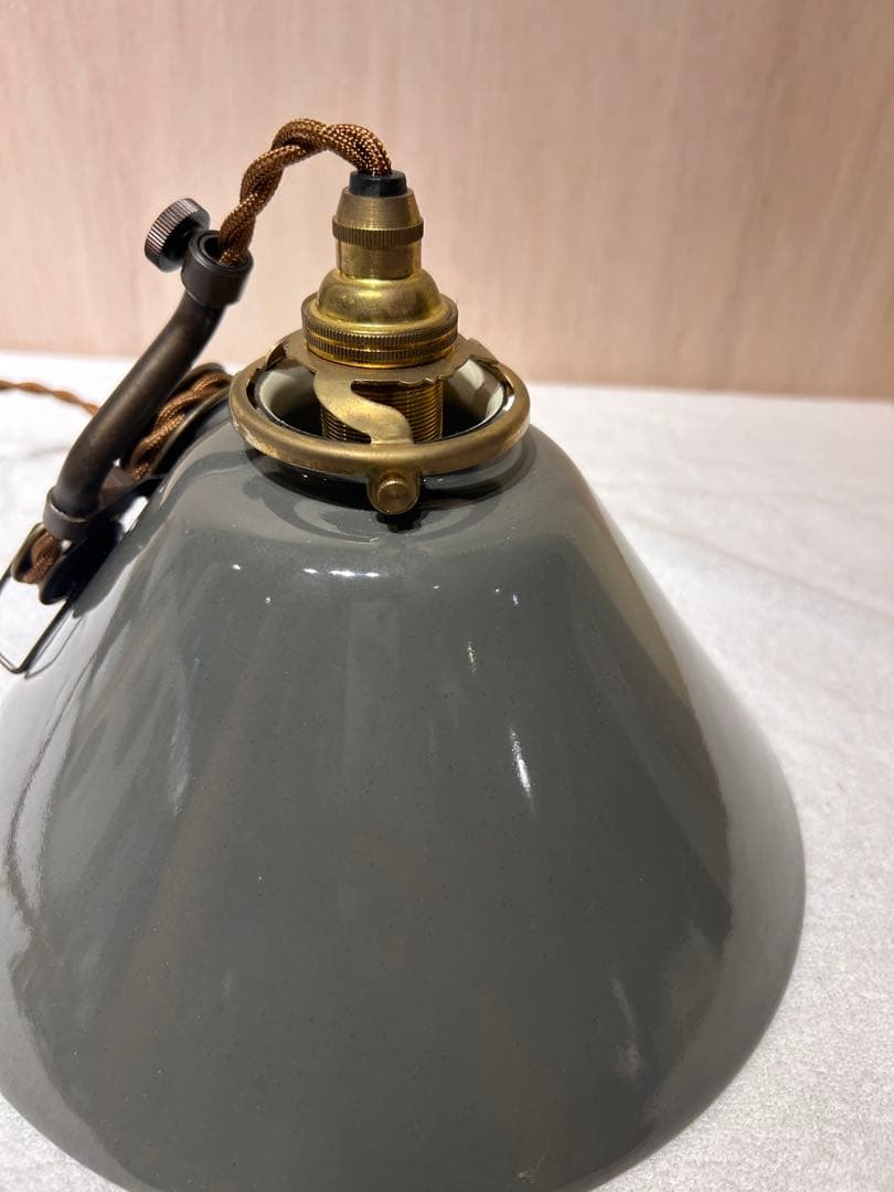 や*ん様 420 　Flame　galette enamel　琺瑯ペンダントライ