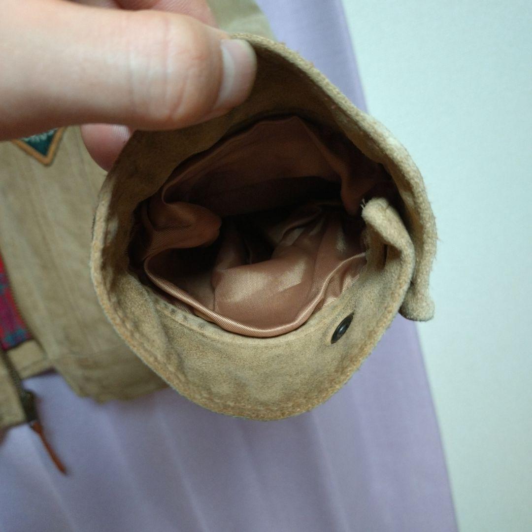 AVIREX　パッチスエードレザージャケット