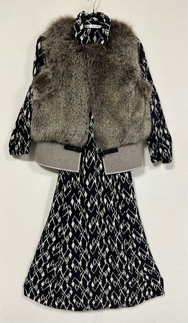 美品☆Sov. フォックスファーベスト