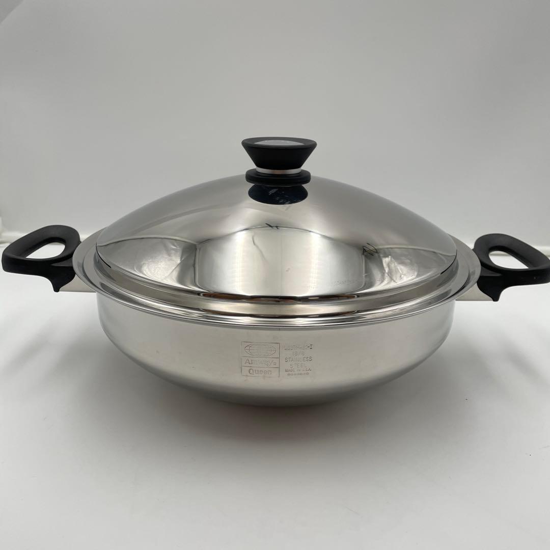 Amway Queen クィーン ウォック 中華鍋　両手鍋　調理器具