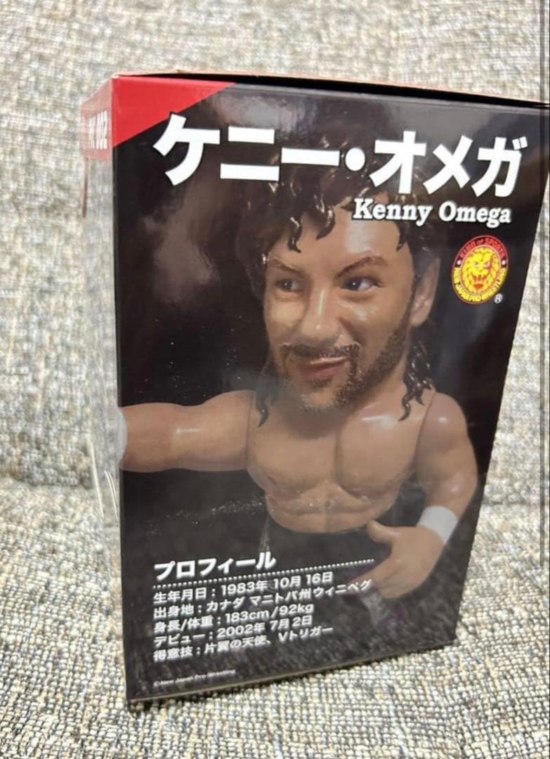 16dソフビコレクション ★ケニー・オメガ（シルバーヘアver）HAO 新日本