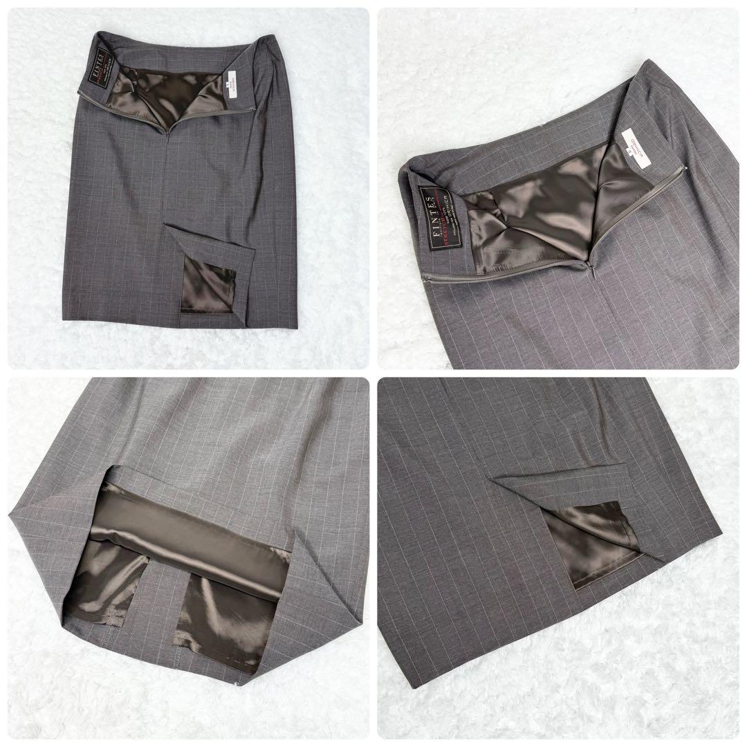 オリヒカ ライム イタリア製生地 super120's ストレッチ ストライプ