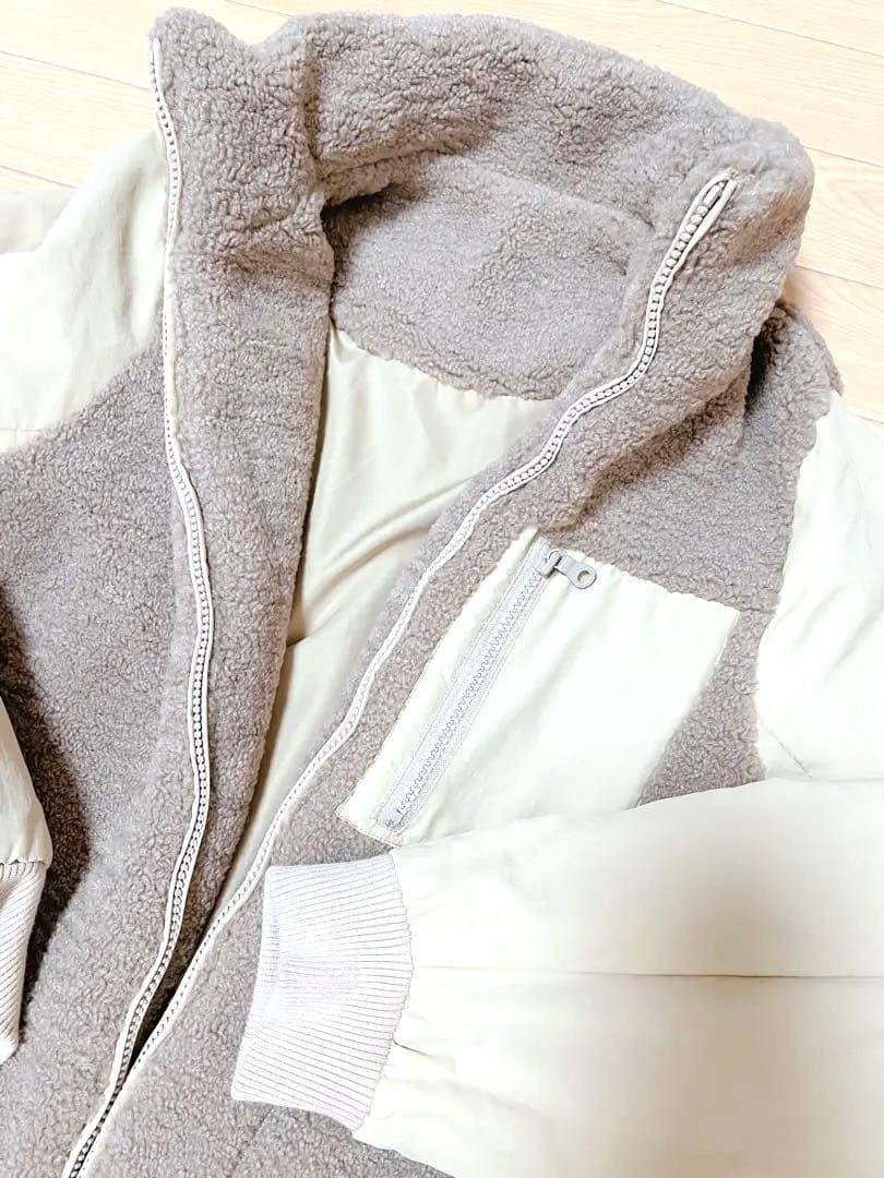 新品LOUNIEボアライナー付きフードコート❤︎ピンク38