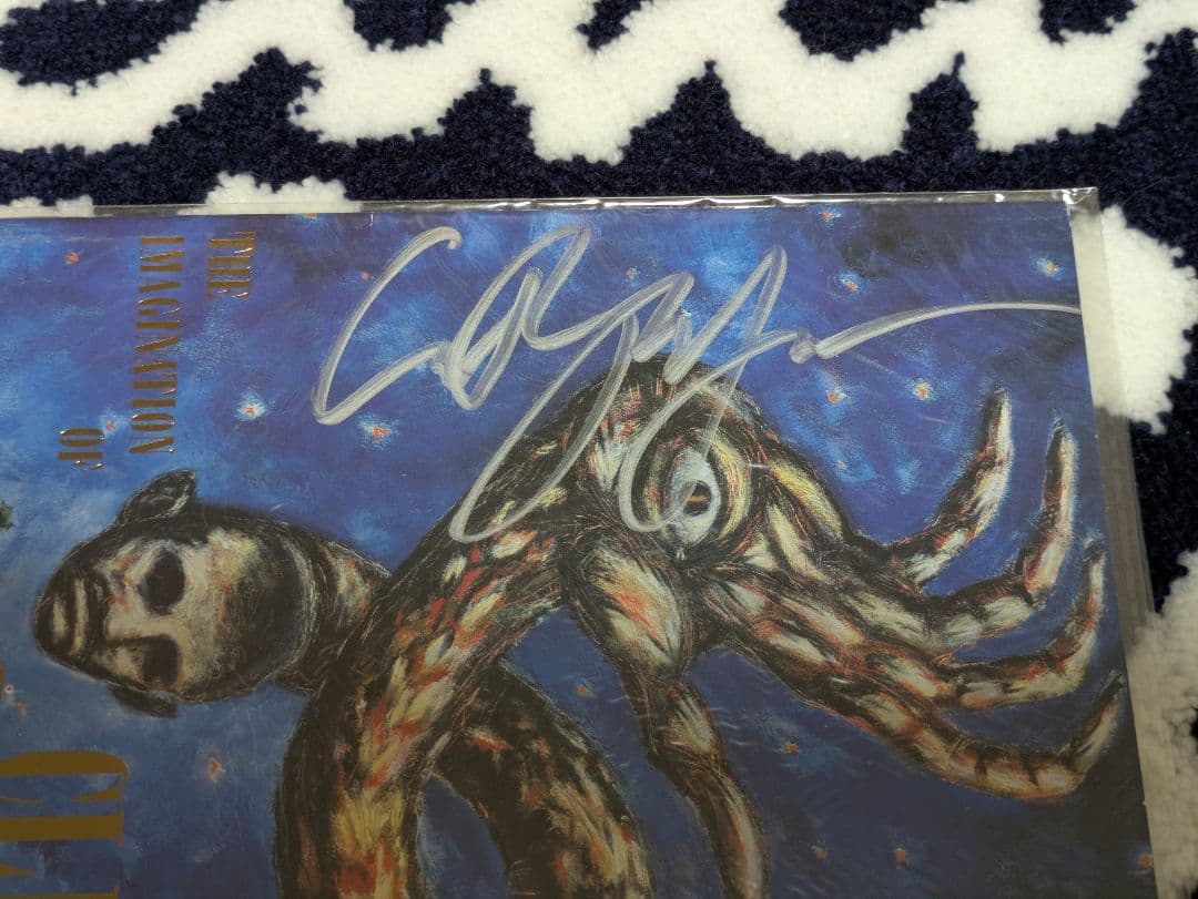 クライヴ・バーカー 直筆サイン入り1995年 展覧会パンフレット ヘルレイザー