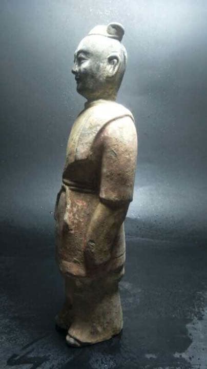 古代中国美術品　北斎時代人物俑