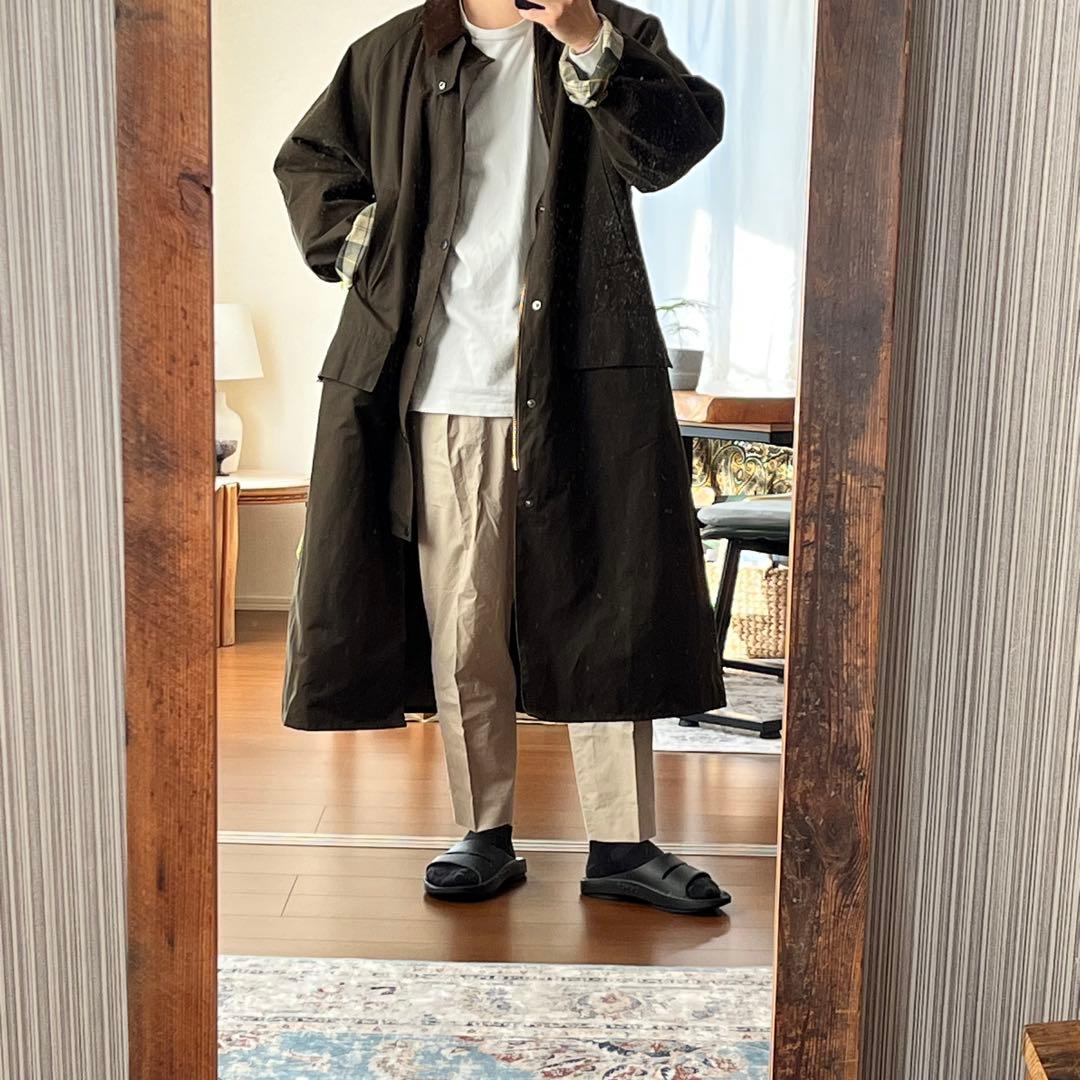 【美品】MARKAWARE チノパン　ベージュ made in JAPAN